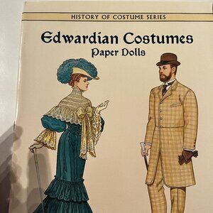 Paper Dolls – Edwardian‎ Costumes (2001) – History of Costume Series